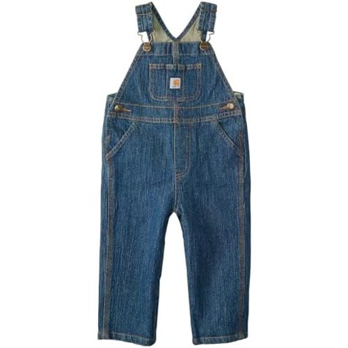 Carhartt boys Jean Denim Bib Overalls