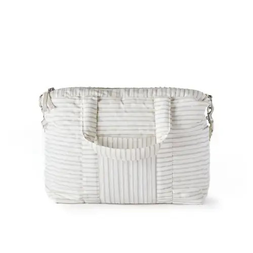 Diaper Bag - Stripes Away Pebble Grey