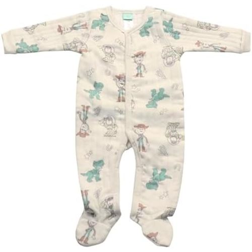 Magic Threadz Disney Clothes Baby Boys Quilted Footed Coveralls – Toy Story, Cars, Winnie the Pooh & Spiderman Infant (0/9M)