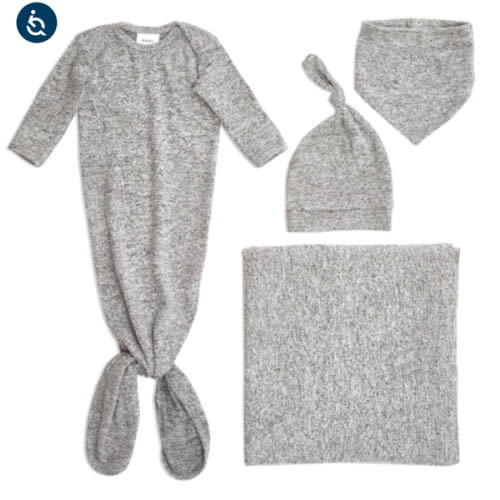 Heather Grey Newborn Gift Set | aden + anais