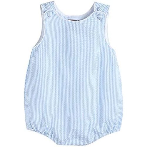 Lil cactus Baby & Toddler Boys and Girls Seersucker or Gingham One-Piece Bubble Romper