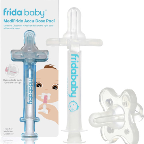Frida Baby Medicine Dispenser, Medi Frida Baby Medicine Syringe & Accu-Dose Pacifier for Mess & Fuss Free Use