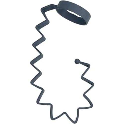 Busy Baby Bottle Bungee - Sippy Cup Strap - Keeps Bottles and Sippy Cups Off The Floor - Food Grade Silicone - Dishwasher Safe (Pewter)