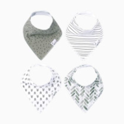 Copper Pearl Printed Bandana Bib Set (4-Pack) - Alta