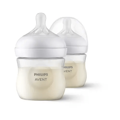 Avent Natural Response Baby Bottles 125ML - 2 Pack | Baby Bunting AU