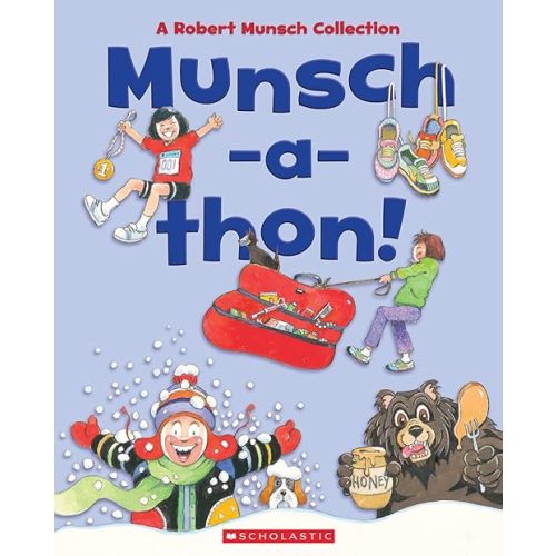 Munsch-a-thon (Combined volume): A Robert Munsch Collection Hardcover – Picture Book, April 2, 2024