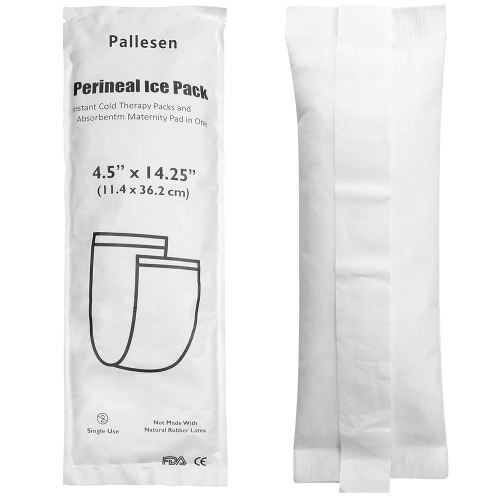 8 Packs Disposable Perineal Ice Packs,Instant Cold Packs,Postpartum Essentials,Absorbent Cotton Pad,First Aid Packs Instant,
