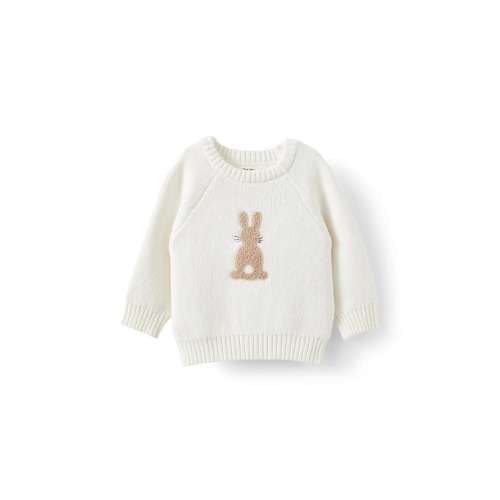 Organic Raglan Knit Sweater