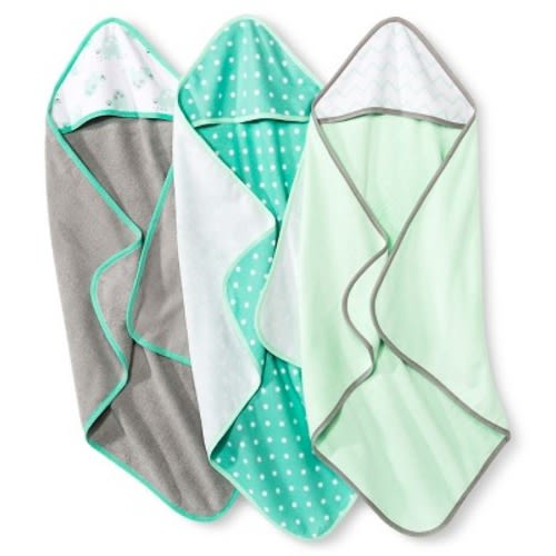 Newborn Bath Towel - 3-Pack One Size Circo