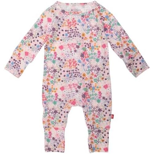 Magnetic Me Magnetic Convertible Coveralls | Silky Soft Modal Fabric | Baby Onsie Available in Sizes NB - 24M