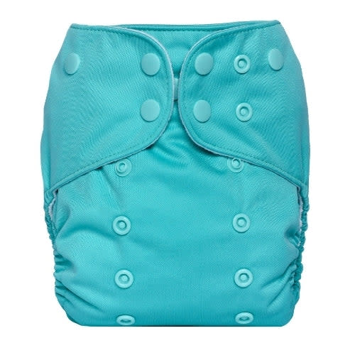 One Size 2 in 1 Cloth Diapers - Aqua