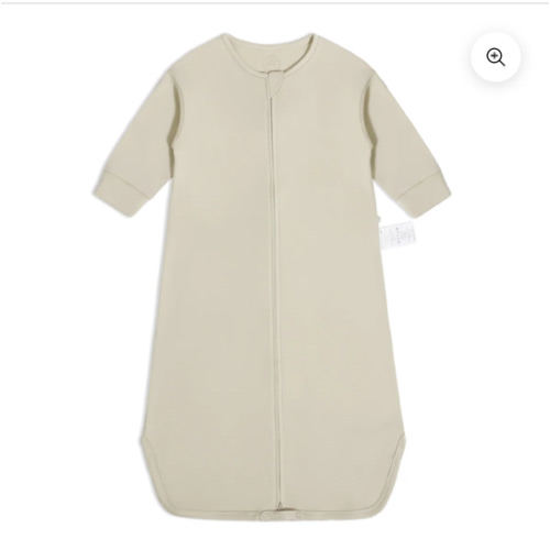 Front Opening Long Sleeve Sleep Sack 0.5 TOG - Khaki