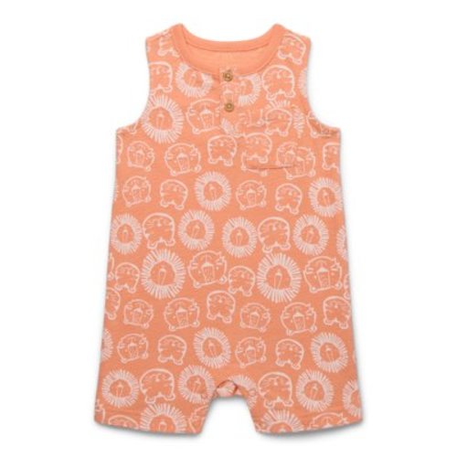 Garanimals Baby Boys Print Tank Romper, Sizes 0M-24M