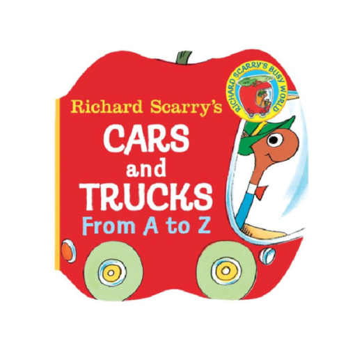 Richard Scarry's Cars and Trucks from A to Z by Richard Scarry, Board Book | Barnes & Noble®