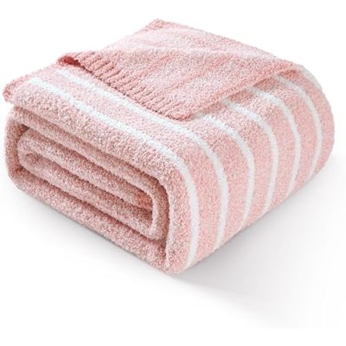 Snuggle Sac Ultra Soft Throw Blanket, Pink, 50"x60"
