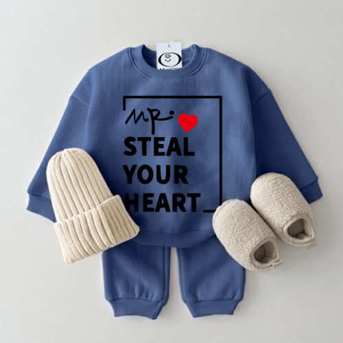 MR. STEAL YOUR HEART Baby 2-Piece Set - SIZE: 18-24 months
