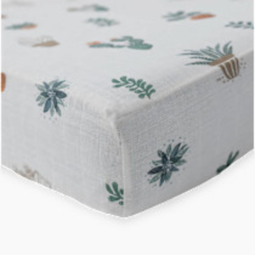 Little Unicorn Cotton Muslin Crib Sheet - Prickle Pots