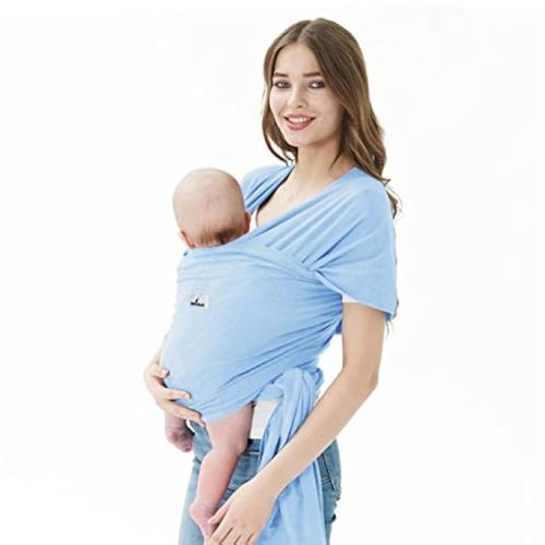 Baby Wraps Carrier, Jeroray Baby Carrier,Hands Free Infant Carrier, Lightweight,Breathable,Softness,Sage Green