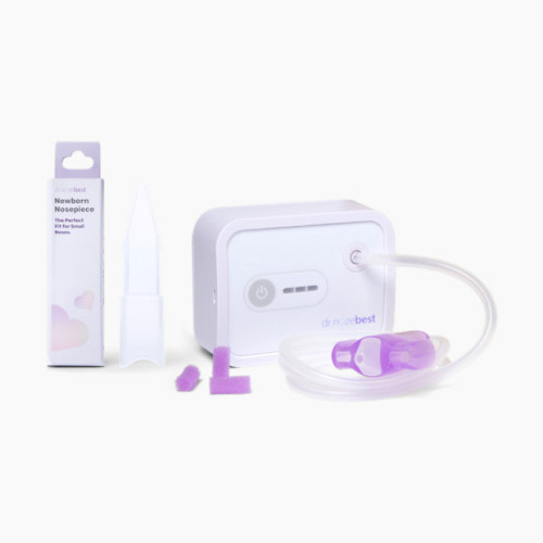 NozeBot Electric Nasal Aspirator - Nozebot + Newborn Nozepiece Bundle