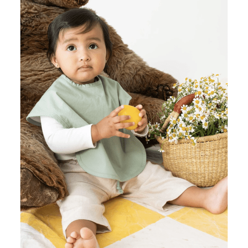 Waterproof Bib | Seafoam – Oso & Me