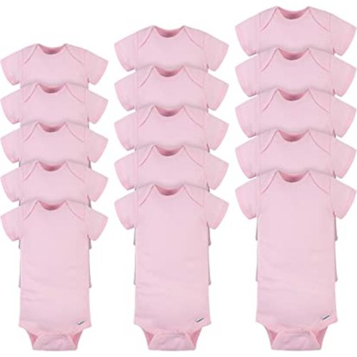 Gerber Unisex Baby 15 Piece Onesies Bodysuit Multi Size Pack