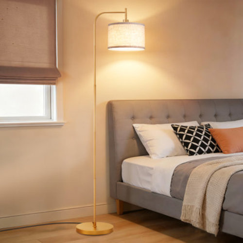 Ebern Designs 68" Arched Floor Lamp With Dimmable Bulb And Remote Control & Reviews | Wayfair