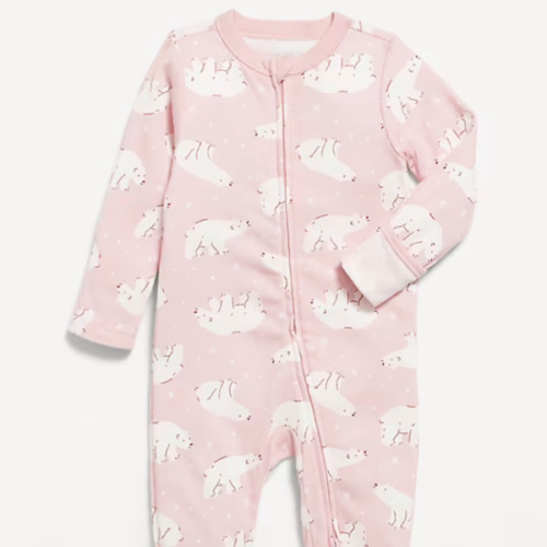 2-Way-Zip Sleep & Play Footed One-Piece for Baby