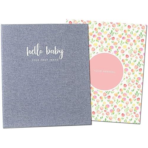 Baby Memory Book For First Year, Keepsake & Milestones