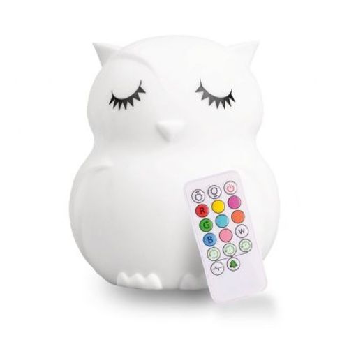 Lumipets Led Kids' Night Light Lamp With Remote - Owl