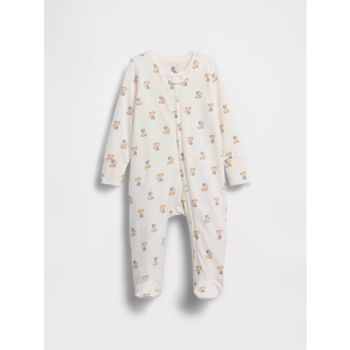 Baby First Favorites TinyRib Footed One-Piece