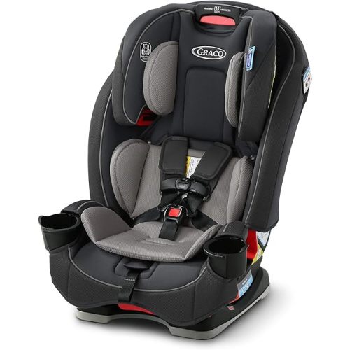 Graco Slimfit 3 in 1 Convertible Car Seat | Slim & Comfy Design Saves Space in Your Back Seat, Redmond