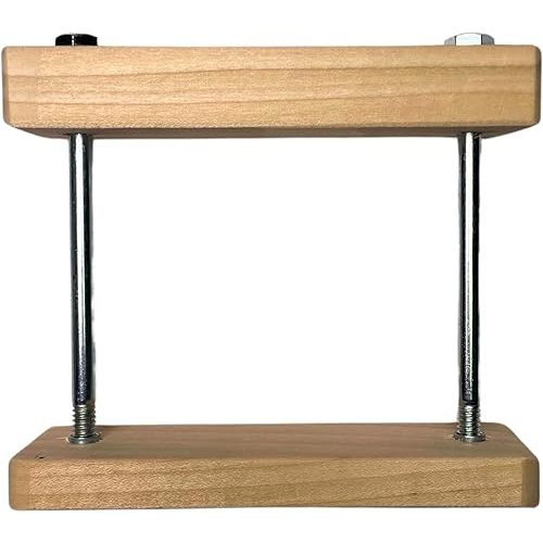 Cardinal Gates SC Square Clamp for Safety Gates - No Hole Baby Gate Banister Adapter - Wooden Baby Gate Mounting Kit - Made in The USA - 1 Pack