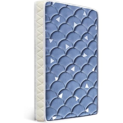 Mini Crib Mattress 38" x 24" x 4"- Firm Support and Comfort Premium Foam,Noiseless and Odorless,Hypoallergenic Mini Crib Mattress,Fits Mini and Portable Cribs,Dual Sided with Soft Breathable Fabric