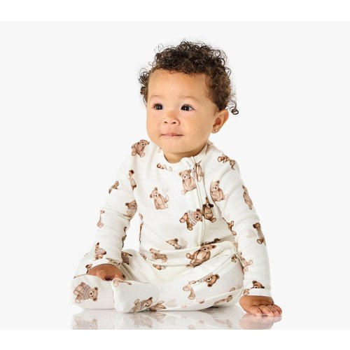 Teddy Bear Organic Cotton Baby Pajama