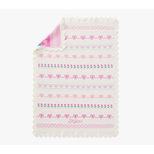 LoveShackFancy Fair Isle Baby Blanket