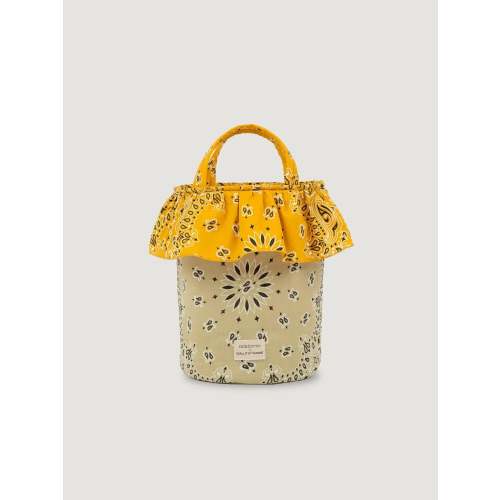 Stroller Basket Bag - Minicoton - Beige / Mustard