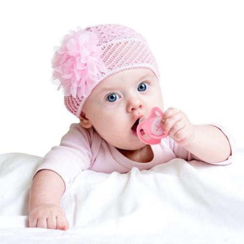 Johee's World Pacifier with Lid, Newborn Pacifier, Baby Fruit Feeder Set 4X Pacifiers (0-6 M), Pacifiers (6-18 M), Silicone Binky and Pacifier Holder Clips for (0-18 M) Girl | 9 Piece Set