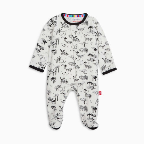 Magnetic Me Modal Magnetic Footie - Animal Safari, Newborn
