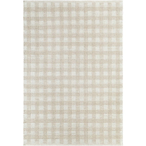 Lavande Plaid Wool Area Rug