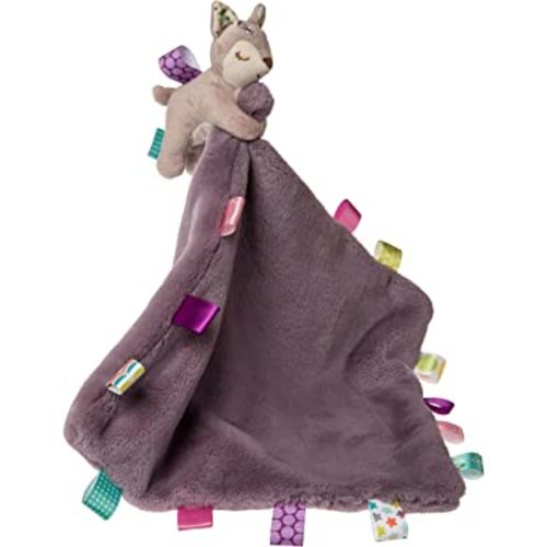 Taggies Huggy Stuffed Animal Security Blanket, 13 x 13-Inches, Flora Fawn