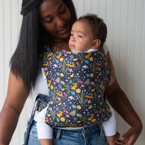 Solstice Lark Baby Carrier | Winter Solstice Print | hope&plum