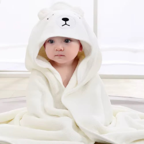 Baby newborn hooded towels