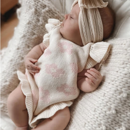 Luna + Luca Floral Frills Romper