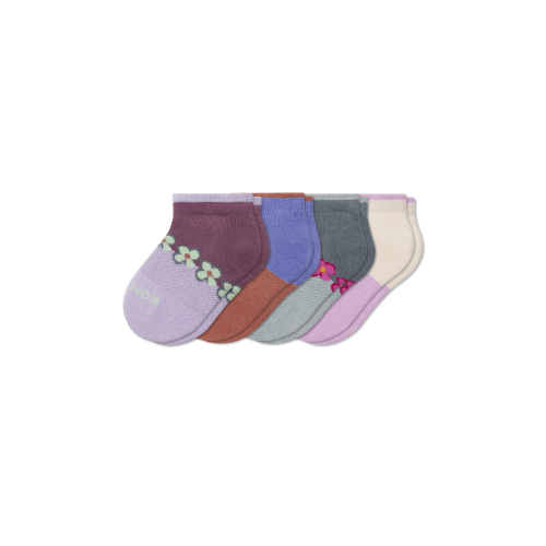 Toddler Lightweight Ankle Sock 4-Pack
