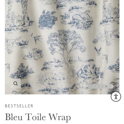 Solly baby Bleu Toile Wrap