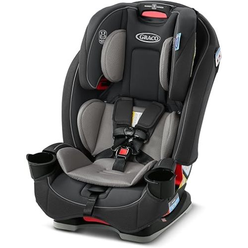 Graco Slimfit 3 in 1 Convertible Car Seat | Slim & Comfy Design Saves Space in Your Back Seat, Redmond
