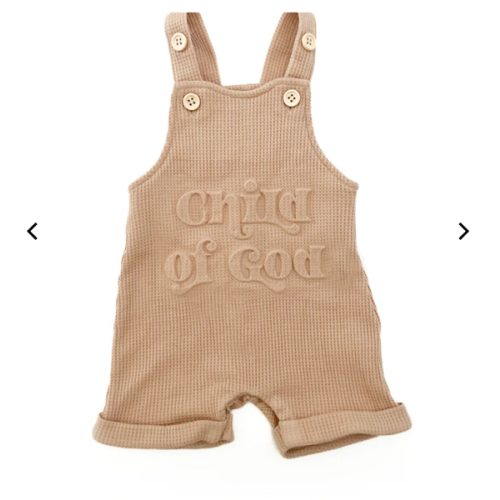 Child of God Waffle Overalls – OUR HOUSE ABOVE