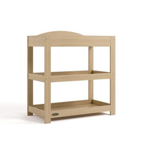 Graco Customizable Changing Table with Water-Resistant Changing Pad Driftwood