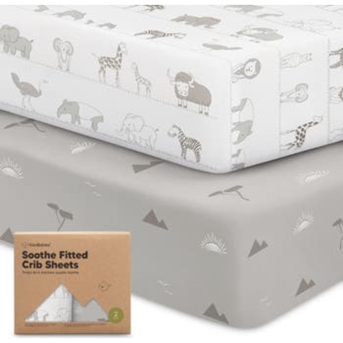 Soothe Fitted Crib Sheet