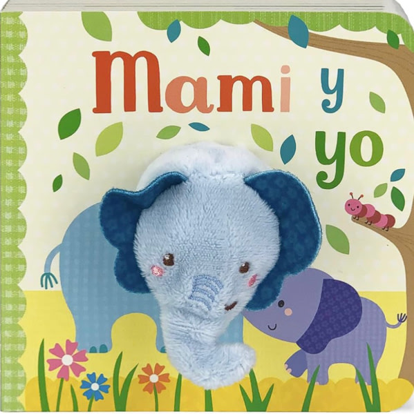 Mami y Yo - Mommy And Me Finger Puppet Board Book, Spanish Edition (en español), Ages 1-4